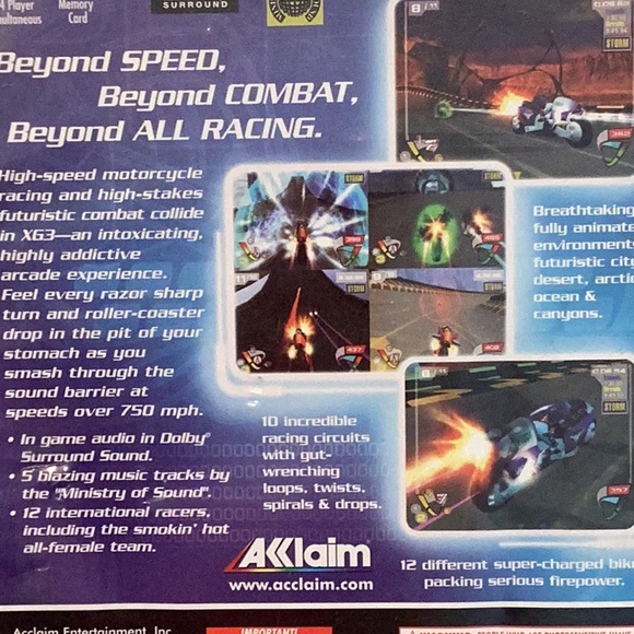 XG3 Extreme G Racing 3 Nintendo GameCube Game Complete XGIII - Picture 8 of 8